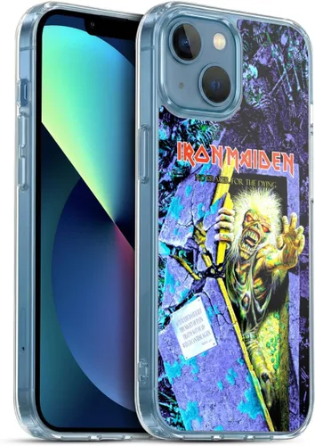 Vista 60 de Head Case Designs Funda de gel suave con licencia oficial de Iron Maiden Brave New World, compatible con Apple iPhone 7 Plus/iPhone 8 Plus Nuevo
