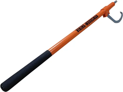 Vista 2 de Mango de aluminio de 48 pulgadas Peavey más fuerte que acero con menos peso Gran motosierra woodlot tronco de troncos de corte de troncos