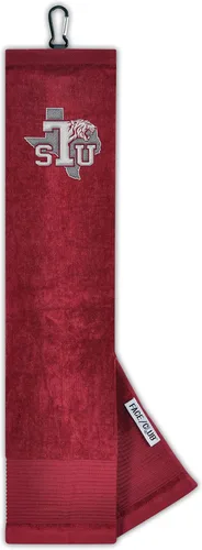 Vista 19 de Team Effort NCAA - Toalla bordada de tres pliegues unisex para adultos