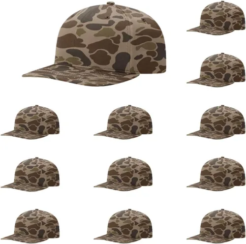 Vista 134 de Richardson 312 Gorra de béisbol ajustable con correa trasera de sarga Paquetes a granel disponibles - Talla única