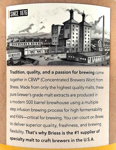 Vista 5 de Briess Pilsen Extracto de malta líquida sin saltar, 3.3 lb
