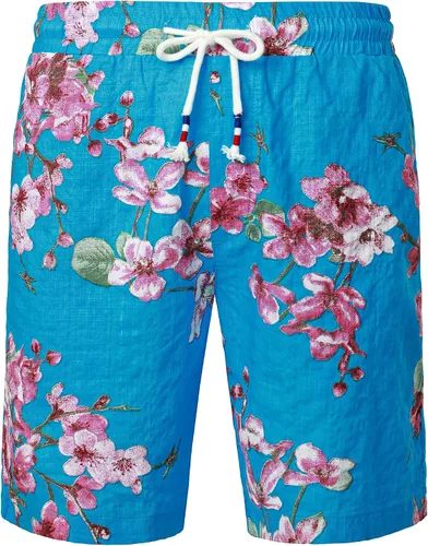 Vista 6 de Jogal - Camisa hawaiana de manga corta con botones para hombre