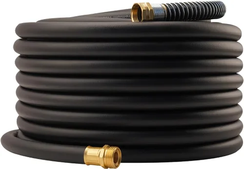 Vista 38 de Wiseflow Leader Hose Manguera de agua resistente de 3 x 5/8 pulgadas con accesorios de latón macho a hembra, extensor de manguera corta para carrete