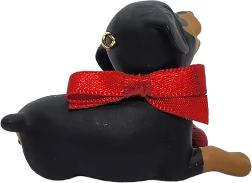 Vista 4 de Hallmark Adorno de amor para cachorros Doberman