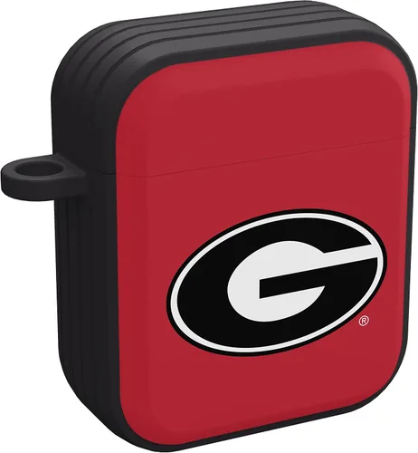 Vista 5 de Georgia Bulldogs HDX - Funda compatible con Apple AirPods Gen 1 y 2 (clásico)