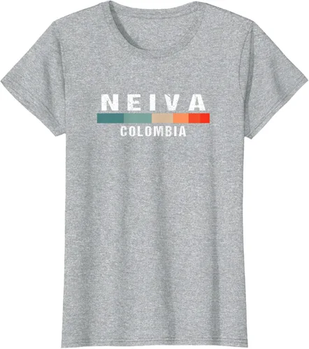 Vista 14 de Camiseta Neiva Colombia City Trip, Negro
