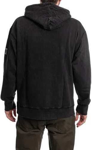 Vista 2 de Calhoun NHL Sudadera con capucha unisex Acid Wash - Sudadera de forro polar vintage para fanáticos Anaheim Ducks