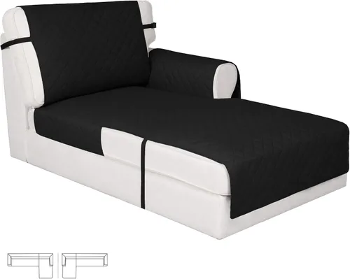 Vista 214 de Easy-Going - Funda reversible para sofá, resistente al agua, con varillas de espuma y correas elásticas, protector de muebles para mascotas y perros