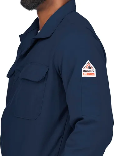 Vista 4 de Bulwark FR mens Flame Resistant 6 Oz Nomex Iiia Premium Coverall