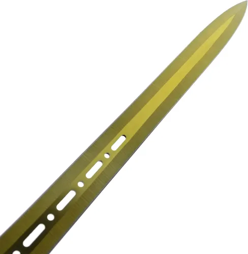 Vista 3 de 27" Bat Style Fixed Blade Machete Set. for Collection, Gift, Camping: Cut Ropes Branches and Open Boxes