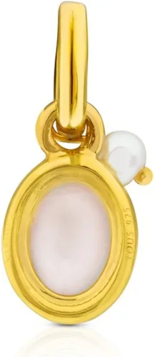 Vista 3 de TOUS Colgante chapado en oro rosa y perla, Perla