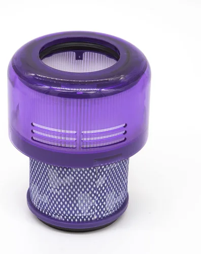 Vista 4 de Paquete de 2 piezas de repuesto de filtros de vacío compatibles con aspiradora Dyson V11 SV16 de tamaño grande, comparado con la parte 970422-01