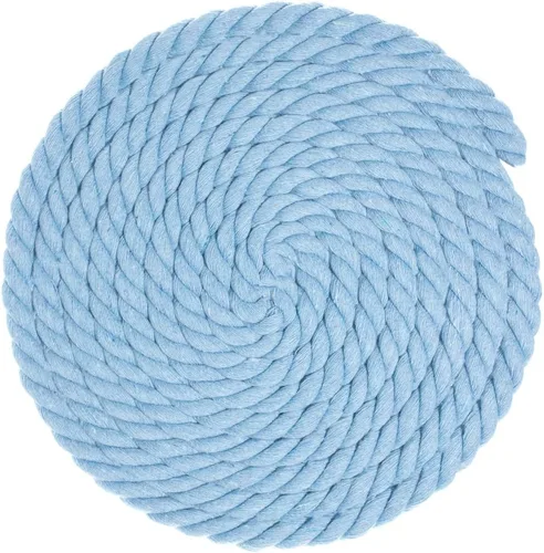 Vista 23 de West Coast Paracord - Cuerda de algodón natural trenzada de 3 hebras, 1/4, 1/2, 5/8, 3/4, y 1 pulgada de diámetro, 10, 25, 50, 100 pies Backwoods