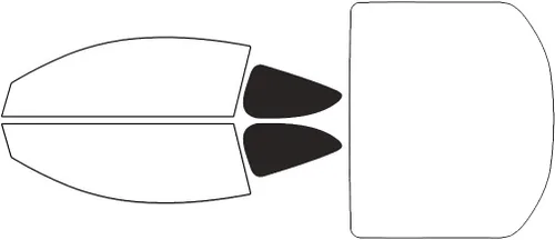 Vista 8 de Rvinyl Kit de tinte de ventana compatible con Hyundai Genesis 2010-2016 (Coupe) - Kit de precorte trasero - 5%