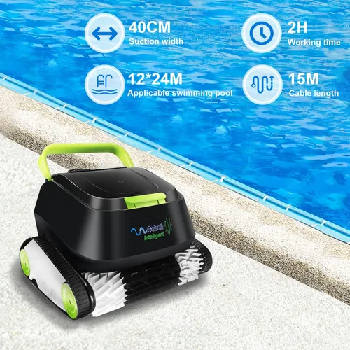Vista 4 de Nu Cobalt 731-i - Escalador automático de pared para piscinas medianas a grandes