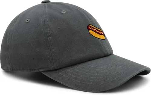 Vista 3 de JPAK Hotdog - Gorra de béisbol bordada prémium para papá, salchicha gastronómica