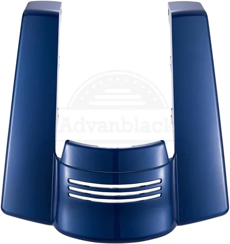 Vista 42 de Extensión de guardabarros trasero estirado para Harley Touring 2014+, whisky ámbar, sin recortes Amber Whiskey