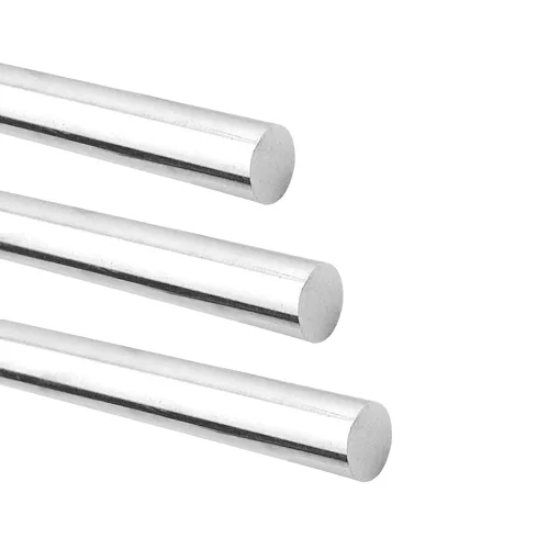 Vista 8 de 5 piezas varillas de acero inoxidable 304 de 1/2" × 8" de longitud, varilla de eje de metal para manualidades de bricolaje, industria, pasatiempos