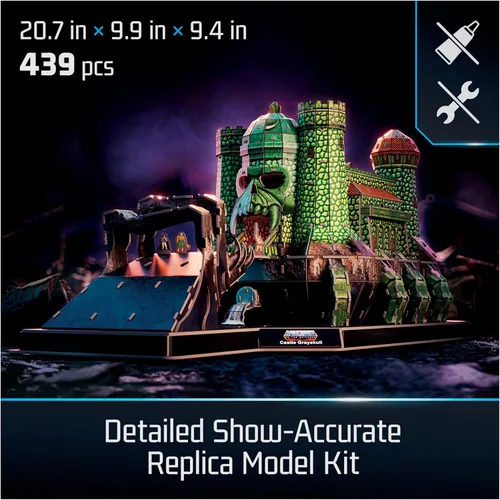 Vista 2 de 4D Build Masters of the Universe Castle Grayskull Kit