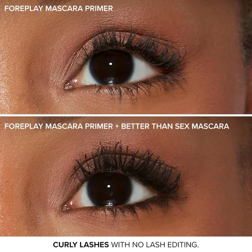 Vista 8 de Too Faced Better Than Sex Foreplay Mascara Primer Waterproof Eyelash Primer for Volume and Length Nourishing Argan Oil + Grape Seed Oil Formula