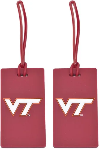 Vista 13 de Paquete de 2 etiquetas de PVC para equipaje de Alabama Crimson Tide