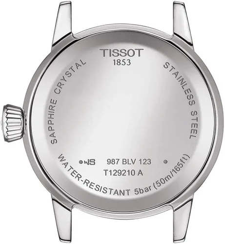 Vista 4 de Tissot Classic Dream T1292101101300 - Reloj de vestir de acero inoxidable, gris, Movimiento de cuarzo