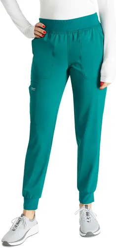 Vista 18 de Cherokee WW Revolution - Pantalones deportivos para mujer, tiro medio Negro