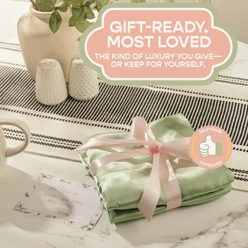 Vista 5 de ShopBedding - Lujosa funda de almohada de satén para el cabello, 2 unidades, satinada, estándar, con cremallera, estampado de cebra marrón