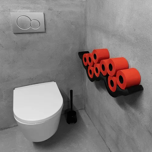Vista 7 de Renova Papel higiénico de color perfumado 2 rollos de papel de baño de 3 capas rojo (RC200064199)