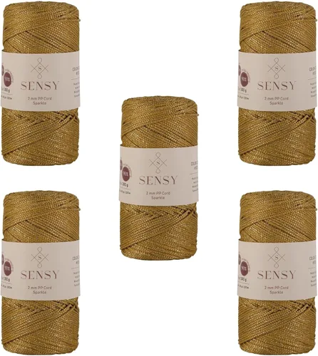 Vista 66 de Sensy Premium 2mm 229.5 metros de cuerda de poliéster 100% cordón de polipropileno Cordón de macramé 2mm Cordón para bolso de crochet Hilo