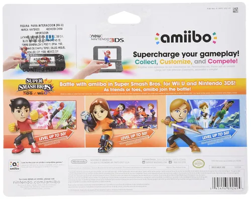 Vista 2 de Mii 3-pack - Brawler, Gunner, Swordfighter amiibo (Super Smash Bros Series)