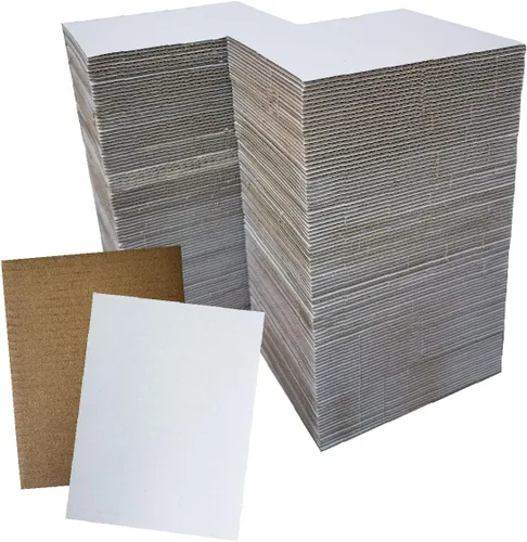 Vista 10 de ANSSDO - Paquete de 200 hojas de cartón para tarjetas intercambiables, protectores de envío Escudos de envío de tarjetas de cartón corrugado