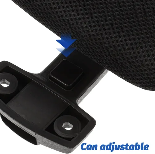 Vista 3 de Tofficu 1 juego de reposacabezas ajustable para computadora, cojín para silla de cuello, almohada para silla de trabajo, silla de computadora