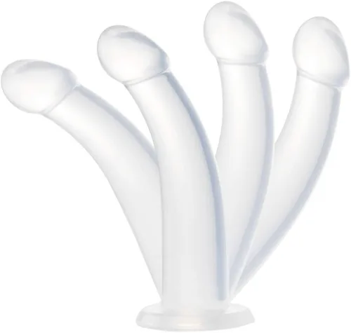 Vista 5 de Juego de tapones anales, kit de entrenamiento de tapones para los glúteos, consolador de punto G, masajeador de próstata con ventosa fuerte, juguete
