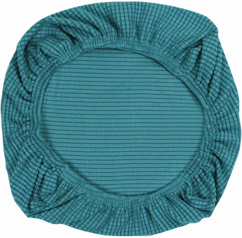 Vista 8 de Yikko - Fundas elásticas de jacquard con licra, con textura de grano de maíz, para sillas, aptas para oficina, comedor, bar, fundas para asientos