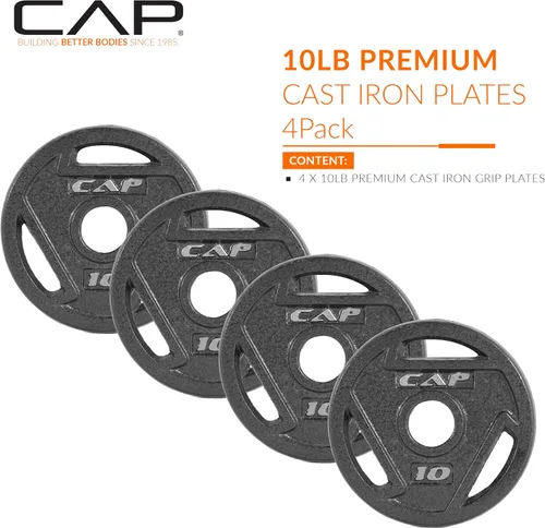 Vista 2 de CAP Barbell Placa de peso olímpica de 2 pulgadas Múltiples opciones