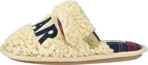 Vista 8 de Dearfoams Buffalo Check Lil Bear - Zapatilla para mujer