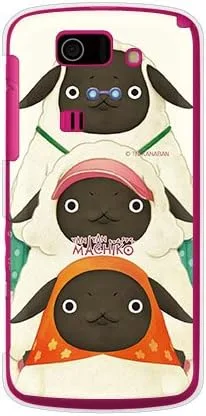 Vista 40 de Yanan Machiko Series Machiko Family Pink (Clear) / for iPhone SE/5s/docomo