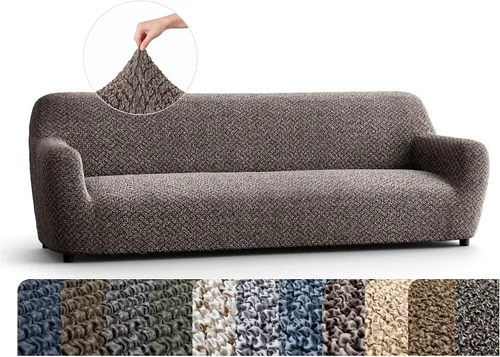 Vista 31 de PAULATO BY GA.I.CO. Funda para silla – Funda elástica para sillón – Funda de sillón para mascotas y niños – Fundas suaves para silla – Protector