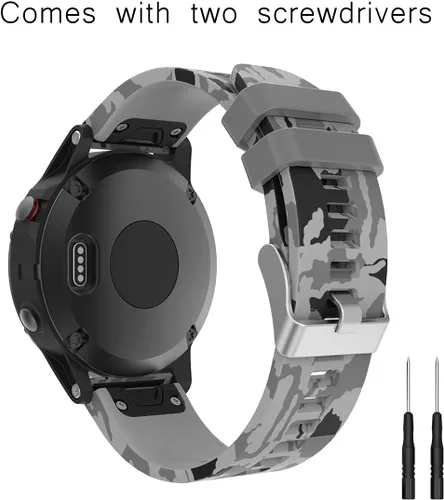 Vista 3 de Correas de reloj para Garmin Approach S62/S60, Forerunner 945/935, Fenix 6/6 GPS, correa de repuesto para reloj