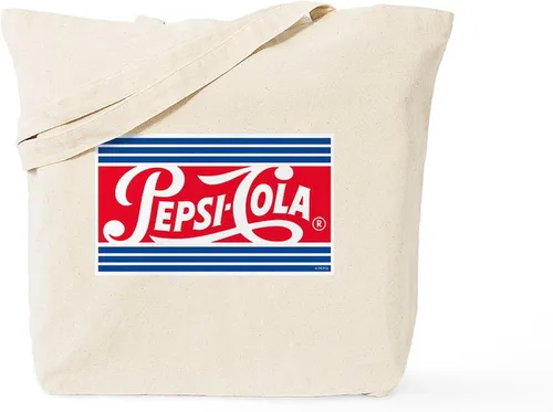 Vista 117 de CafePress Pepsi Tote Bag Bolsa de lona natural, bolsa de compras de tela, Caqui