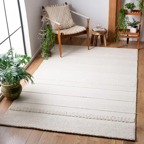 Vista 15 de SAFAVIEH Natura Collection - Alfombra decorativa de 2 x 3 pies, natural, lana hecha a mano, ideal para zonas de alto tráfico en entrada, sala
