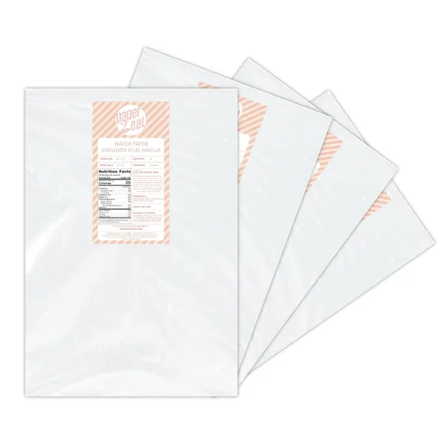 Vista 9 de Hojas de Papel Oblea Comestible Imprimible de paper2eat (0.40 mm - 25 hojas/Vainilla)