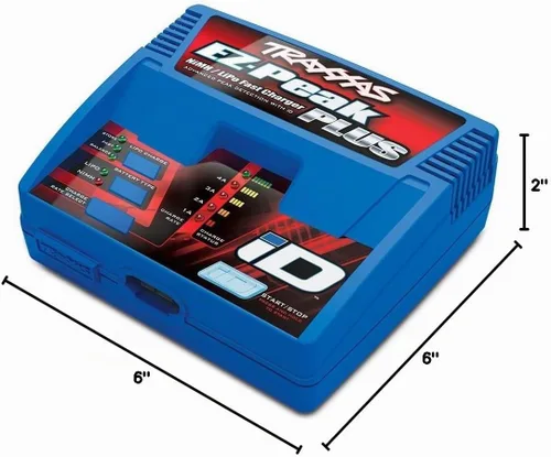 Vista 5 de Traxxas 2970 EZ-Peak Plus 4-amp NiMH/Lipo cargador rápido con identificación automática de batería