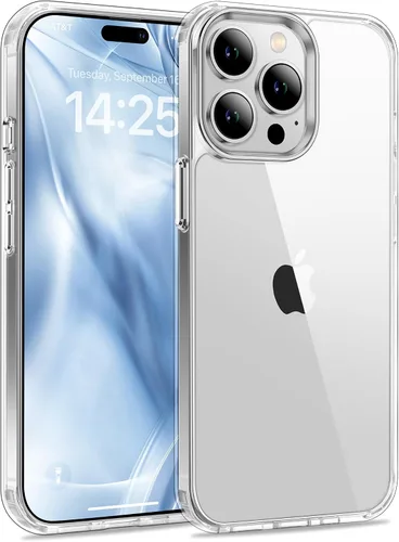Vista 11 de USLAI Funda para iPhone 11, antiamarilleo, transparente