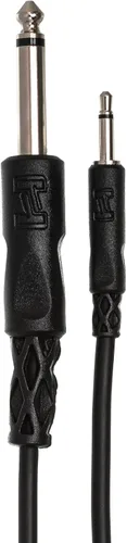 Vista 2 de Hosa cable CMP-303 cable 3,5 mm a 14" TS, Negro