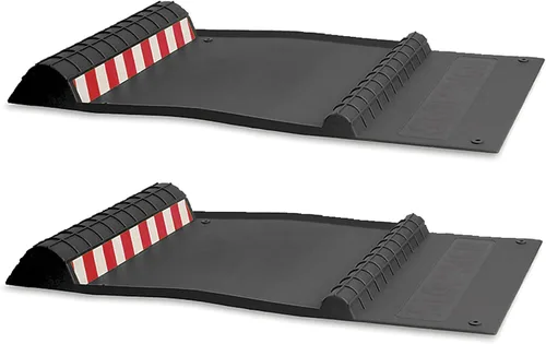 Vista 11 de Maxsa 37358-RS Park Right - Alfombrilla de estacionamiento de 21 x 11 x 2 pulgadas, color negro, exclusivo de Amazon