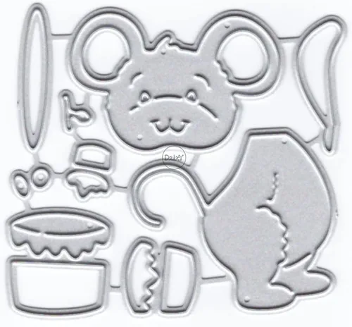 Vista 6 de DzIxY Lindos troqueles de corte de metal de pingüino para hacer tarjetas, juegos de troqueles de papel para grabar, álbum, plantillas para álbumes