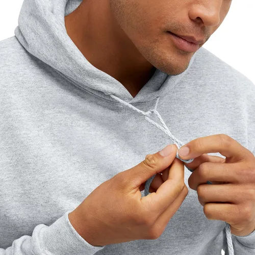 Vista 4 de Hanes mens Ecosmart Hoodie, Midweight Fleece Sweatshirt, Pullover Hooded Sweatshirt for Men