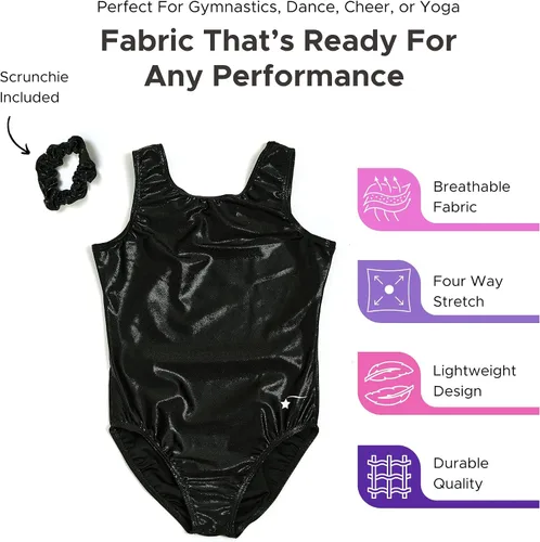 Vista 26 de Destira Ballet Leotards for Women - Super Soft Dance and Ballet Leotards for Toddlers, Girls, and Women - JUNIOR/ADULT SIZES